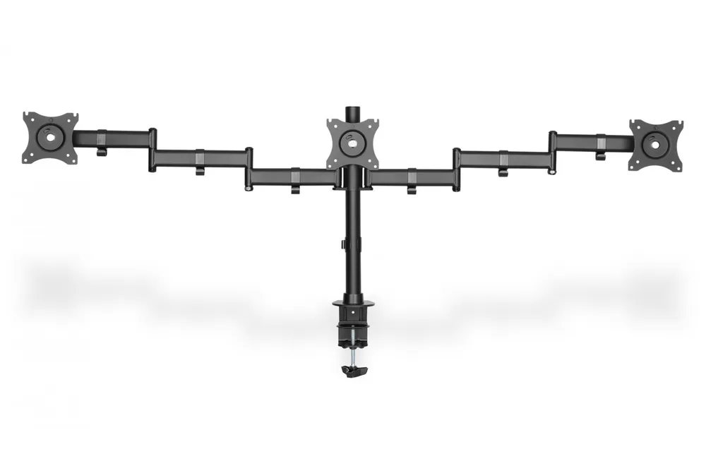 Digitus Universal Triple Monitor Stand with clamp mount DA-90362