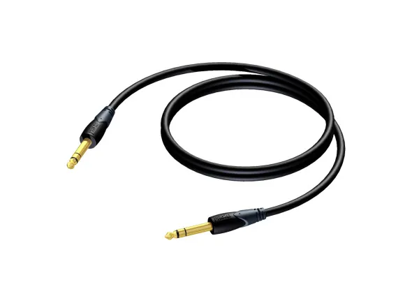 Procab CLA610/ 5m. - 6.3 mm Jack male stereo - 6.3 mm Jack male stereo