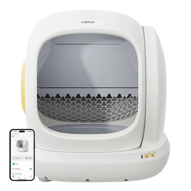 Caixa de Areia UCAT C20 c/ Auto Limpeza Inteligente p/ Gatos - UBPET