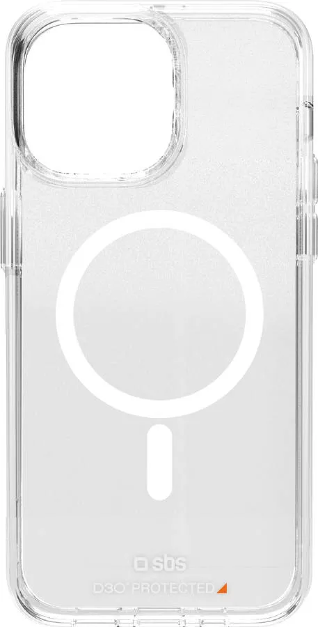 Capa SBS iPhone 15 Pro Max com Tecnologia D30 (MagSafe - Transparente)