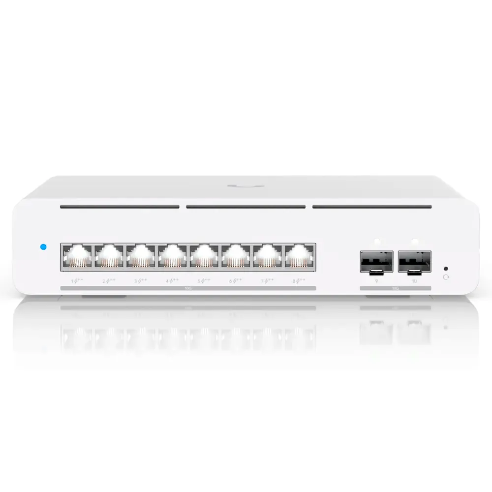 Switch de Rede Ubiquiti Unifi Pro XG 8 PoE 10GbE + 2x SFP+ Managed