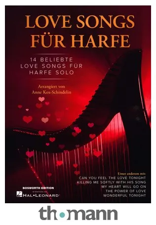 Bosworth Love Songs for Harfe