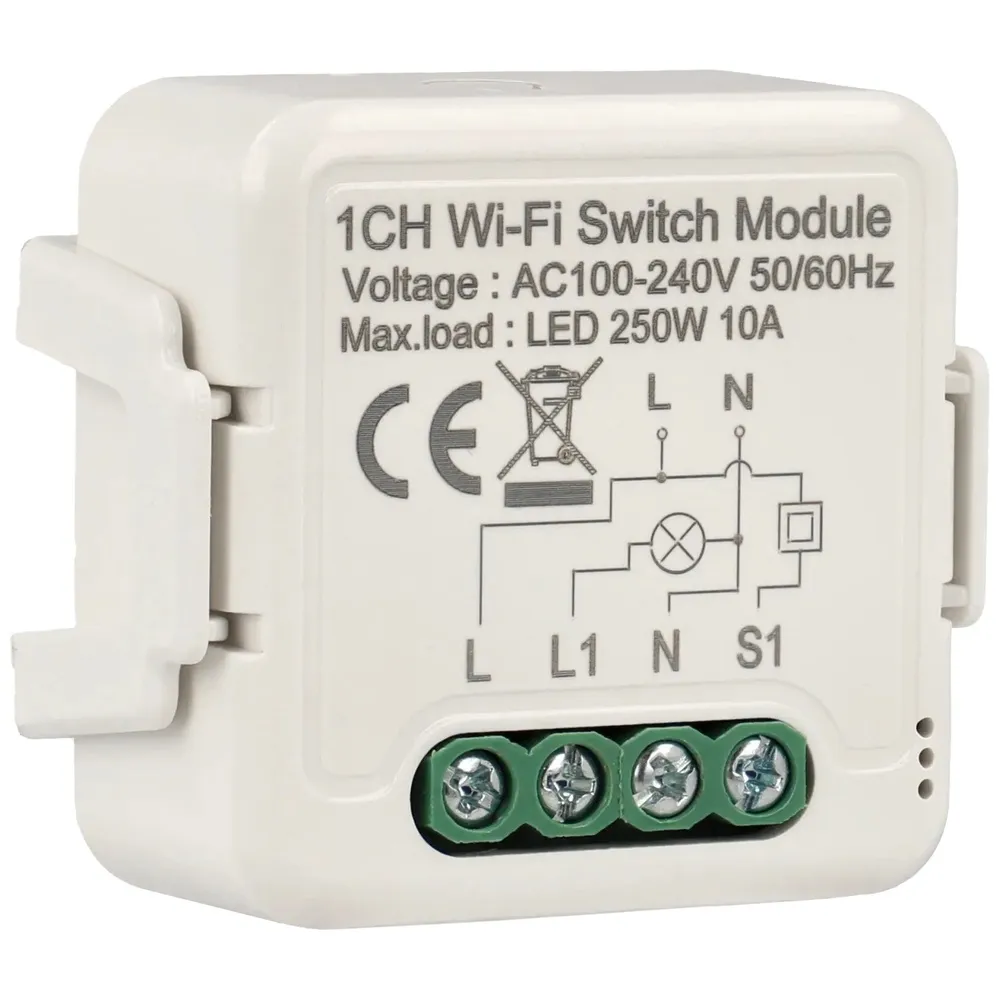 Interruptor Wi-Fi Para 1 Lâmpada – A-Wsm-01