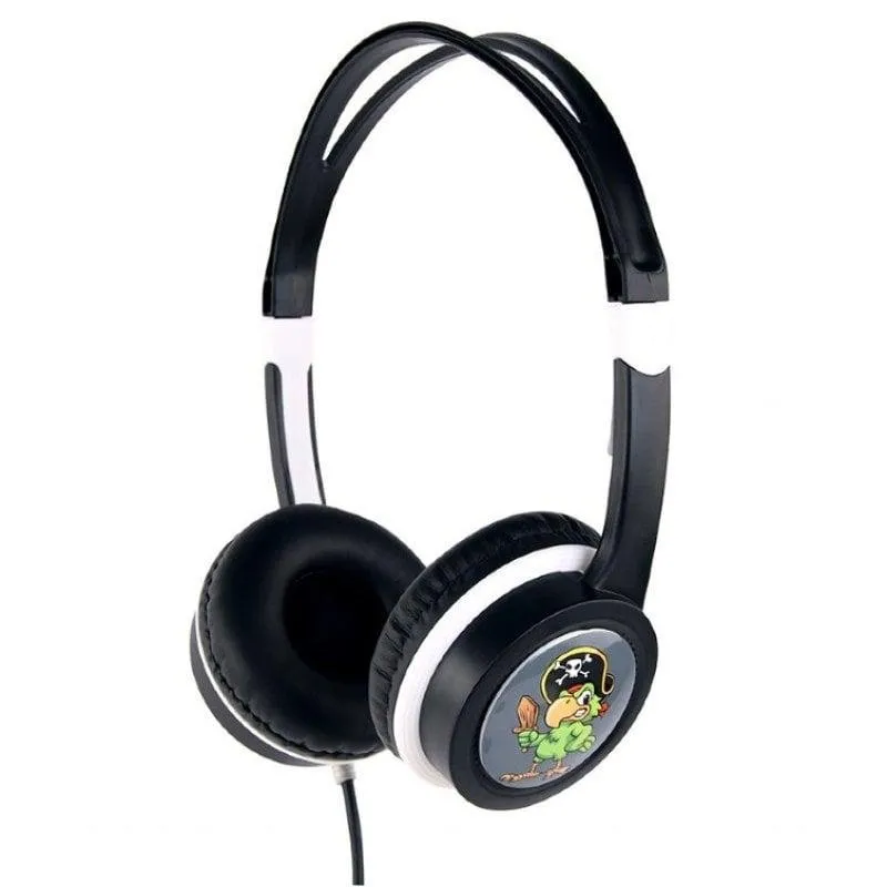 Auriculares Gembird MHP-JR-BK com fio limitador de volume para crianças preto