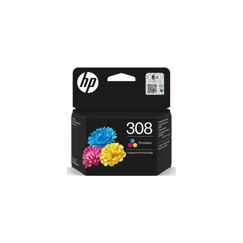 HP Cartucho de tinta Tricolor 308