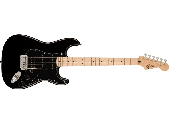 Fender Squier Sonic HSS Maple Fingerboard Black Pickguard Black B-Stock