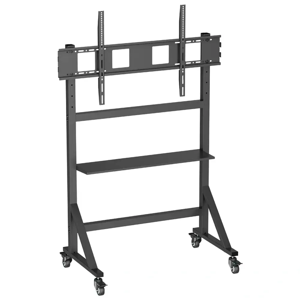 Suporte Móvel de Chão Ewent EW1584 55 - 100 Heavy Duty Preto