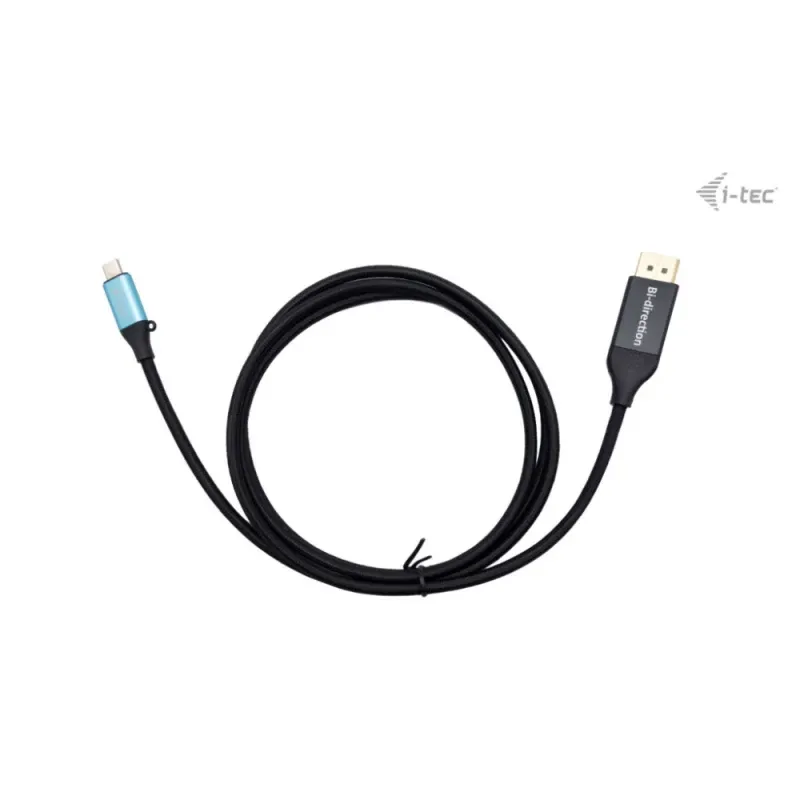 Cabo Adaptador i-tec USB-C Displayport Bi-Directional 8K/30Hz 150cm