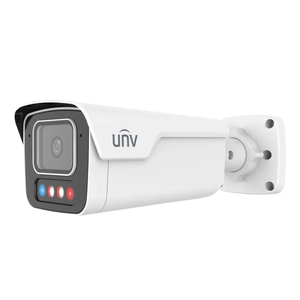 Câmara de Segurança IP Uniview Prime Bullet PoE 4MP 4mm IP67 ColorHunter Branca