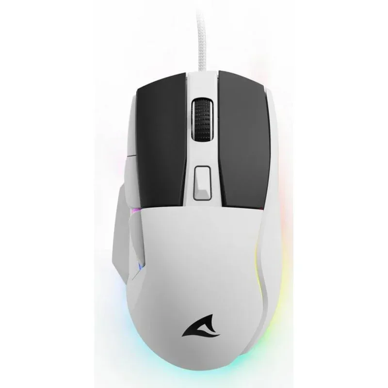 Sharkoon SKILLER SGM35 Rato Gaming USB 6400 DPI RGB Branco