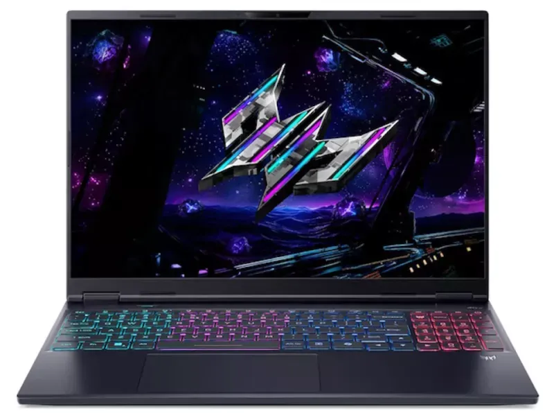 Portátil ACER Predator - Intel Ultra 9 275HX / NPU 13 TOPS / Nvidia RTX 5070 8GB / 16GB DDR5 / 1TB SSD / 16" IPS / WQXGA / 240Hz / S/ S.O - HELIOS NEO 16 AI PHN16-73-92VA