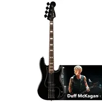 Fender Duff McKagan Deluxe Precision Bass RW Preto