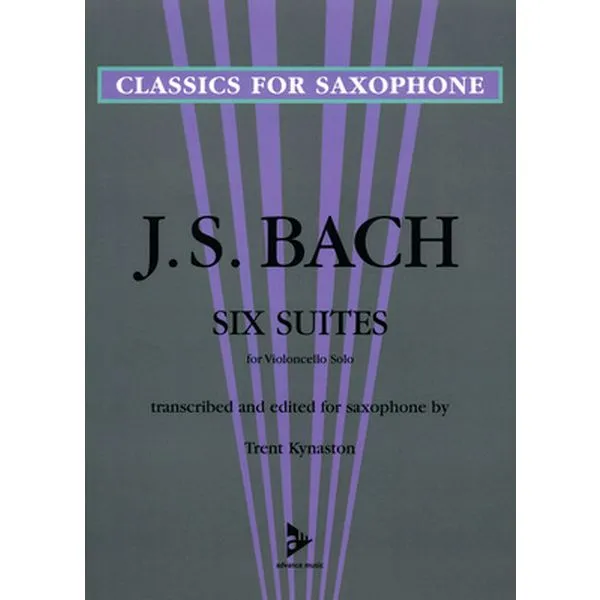 Advance Music Bach 6 Suiten Saxophone