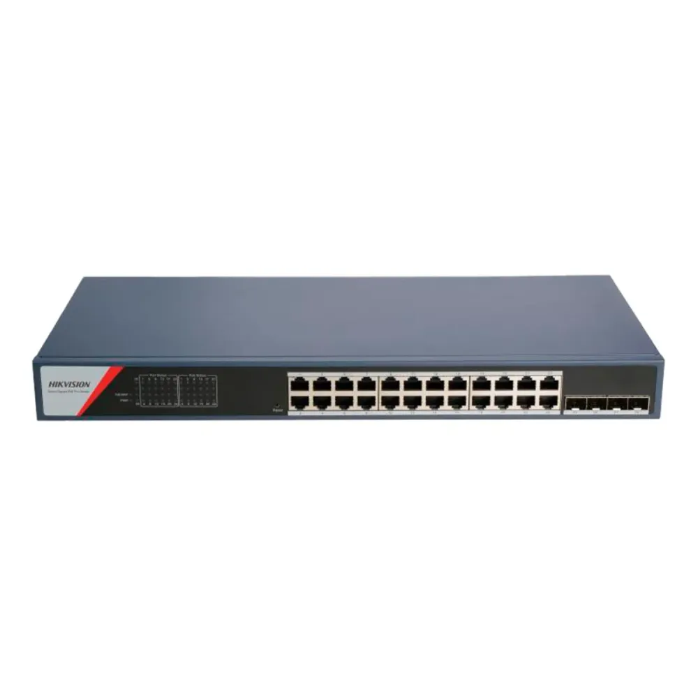 Switch PoE Hikvision 24 Portas PoE - DS-3E1528P-SI-24P4F