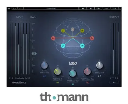 Waves B360 Ambisonics Encoder