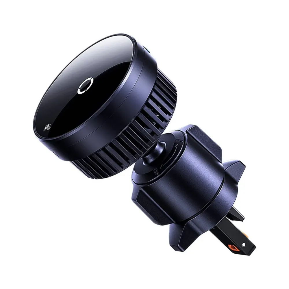 Suporte para Carro Baseus MagPro Series Magnetic Wireless Charging Car Mount 15W Qi2 Cosmic Black