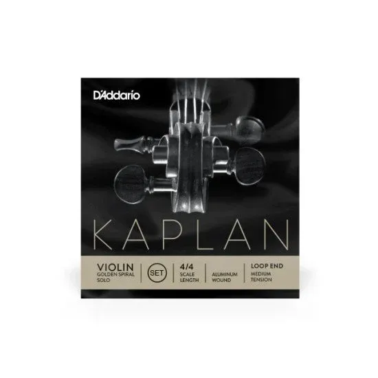 Daddario CORDA VIOLINO 4/4 Kaplan Golden Spiral Medium Tension (E Mi)