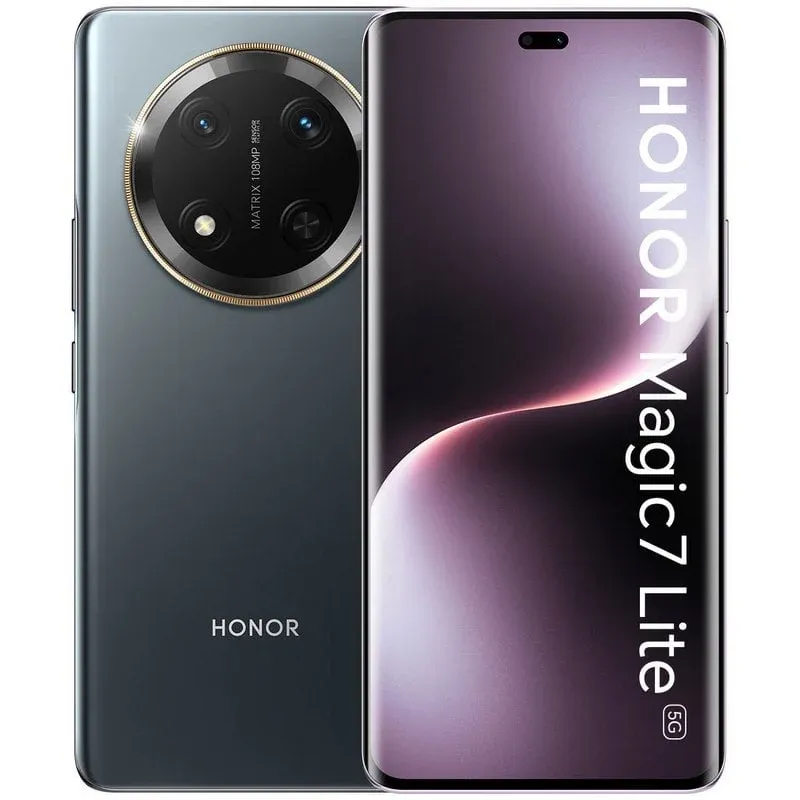 Smartphone Honor Magic7 Lite 5G Dual Sim 8GB 512GB Titanium Black
