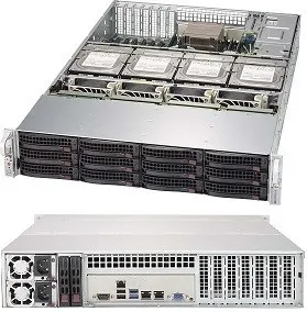 Supermicro SuperChassis 829HE1C4-R1K02LPB Rack CSE-829HE1C4-R1K02LPB