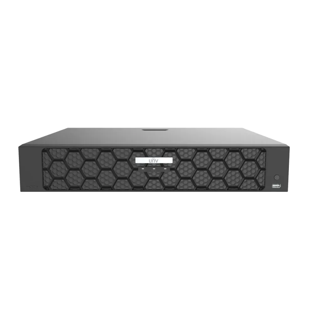 Gravador NVR Uniview Prime 16 Canais IP PoE Preto - UV-NVR504-16B-P16-IQ