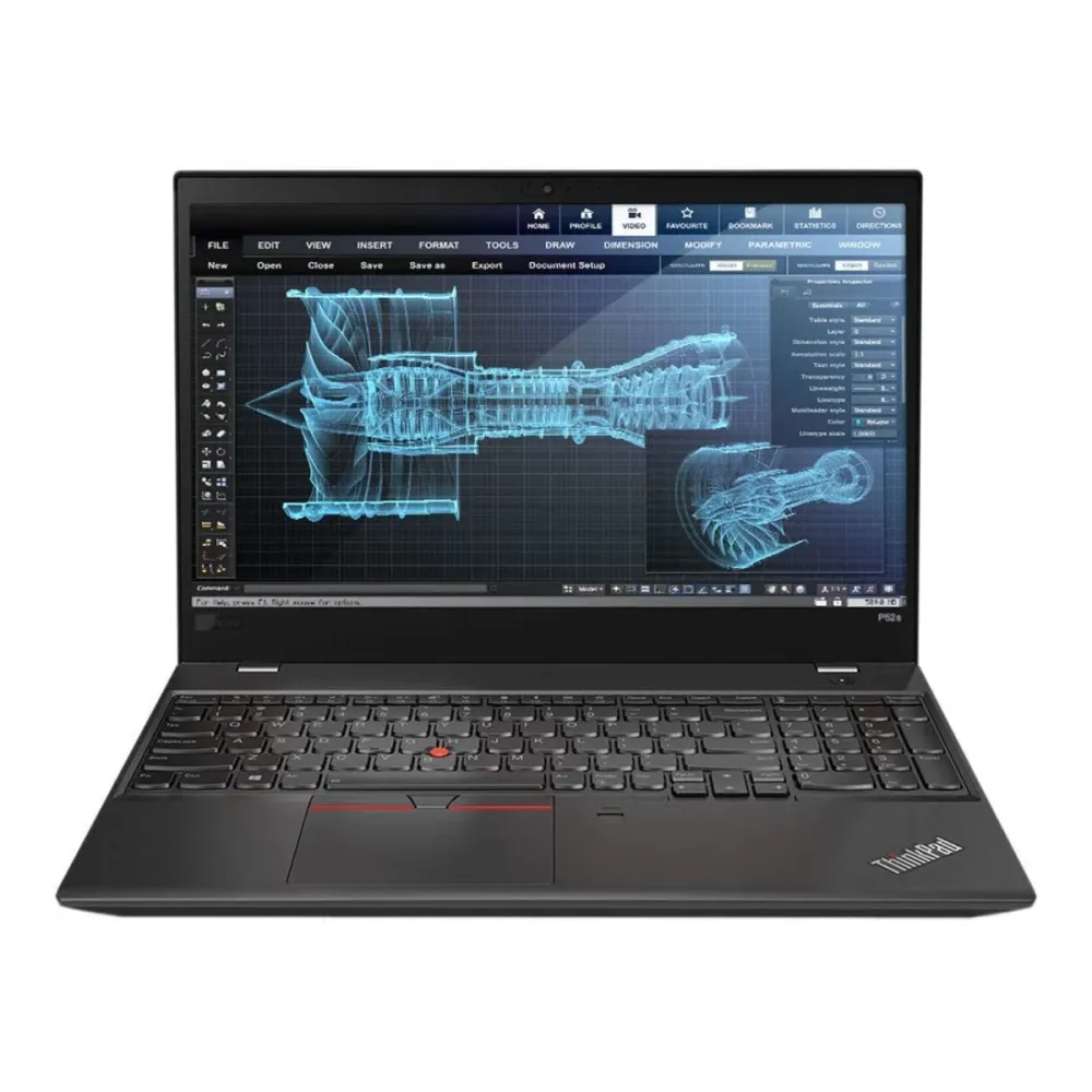 Portátil Lenovo P52 15.5" i7-8750H SSD 512GB/16GB W11P Recondicionado Grade A