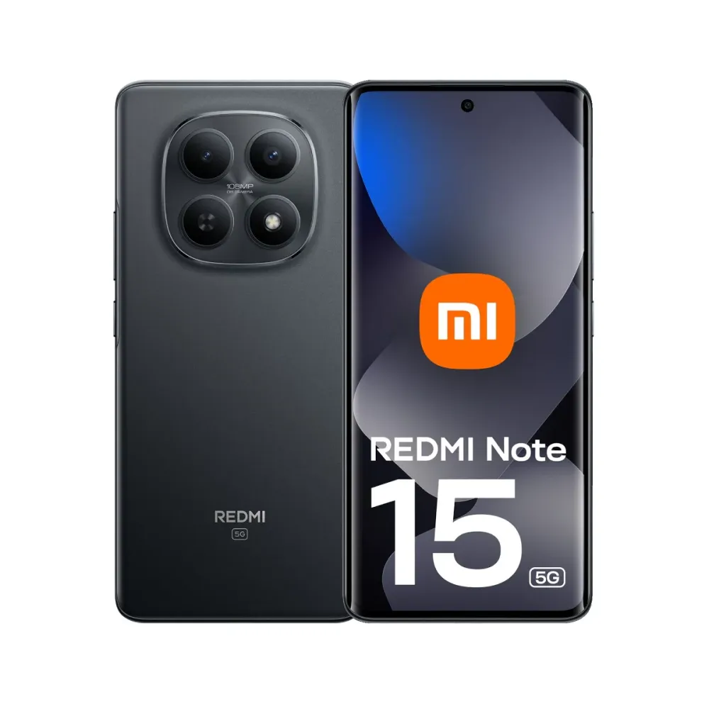 Xiaomi Redmi Note 15 5G 128GB/6GB Dual SIM Preto