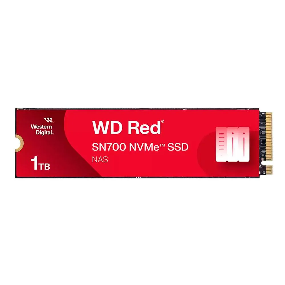 Disco Rígido Disco SSD WD Red SN700 1TB M.2 NVMe PCIe 3.0 alto desempenho