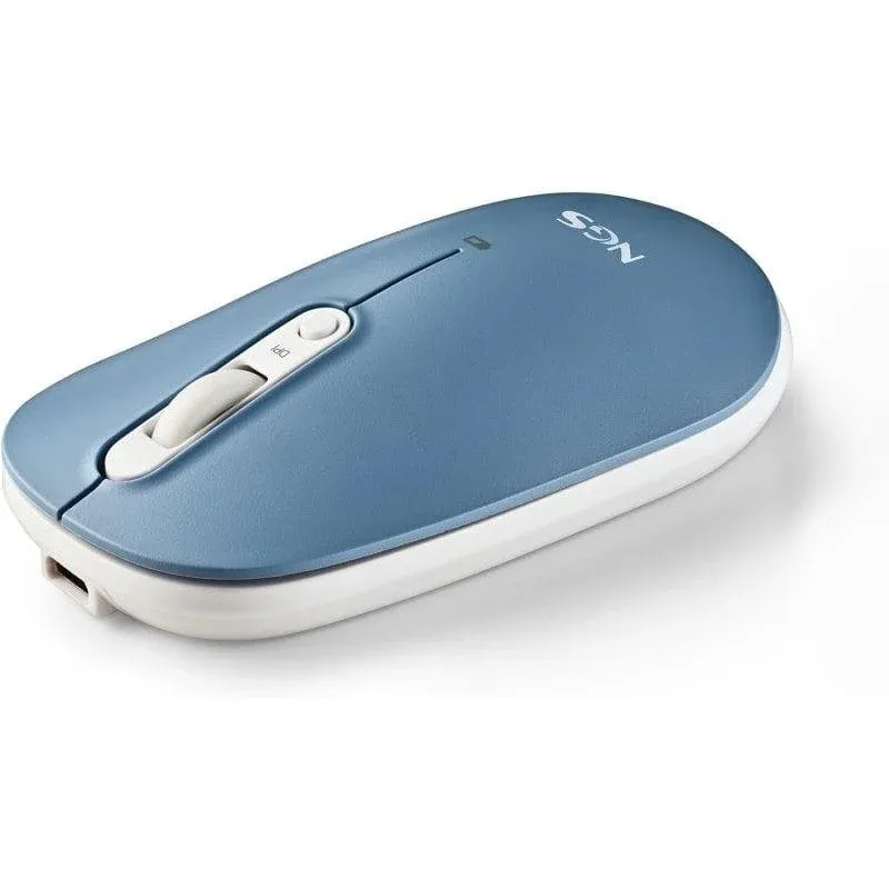 NGS SHELL RB Rato Multi-Dispositivo Sem Fios Bluetooth 1600 DPI com 3 Capas Multicoloridas
