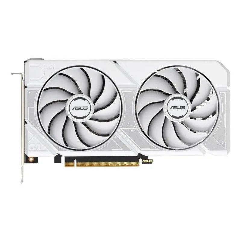 Placa gráfica ASUS GeForce RTX 5060 Dual 8GB GDDR7 Reflex 2 RTX AI DLSS4 White