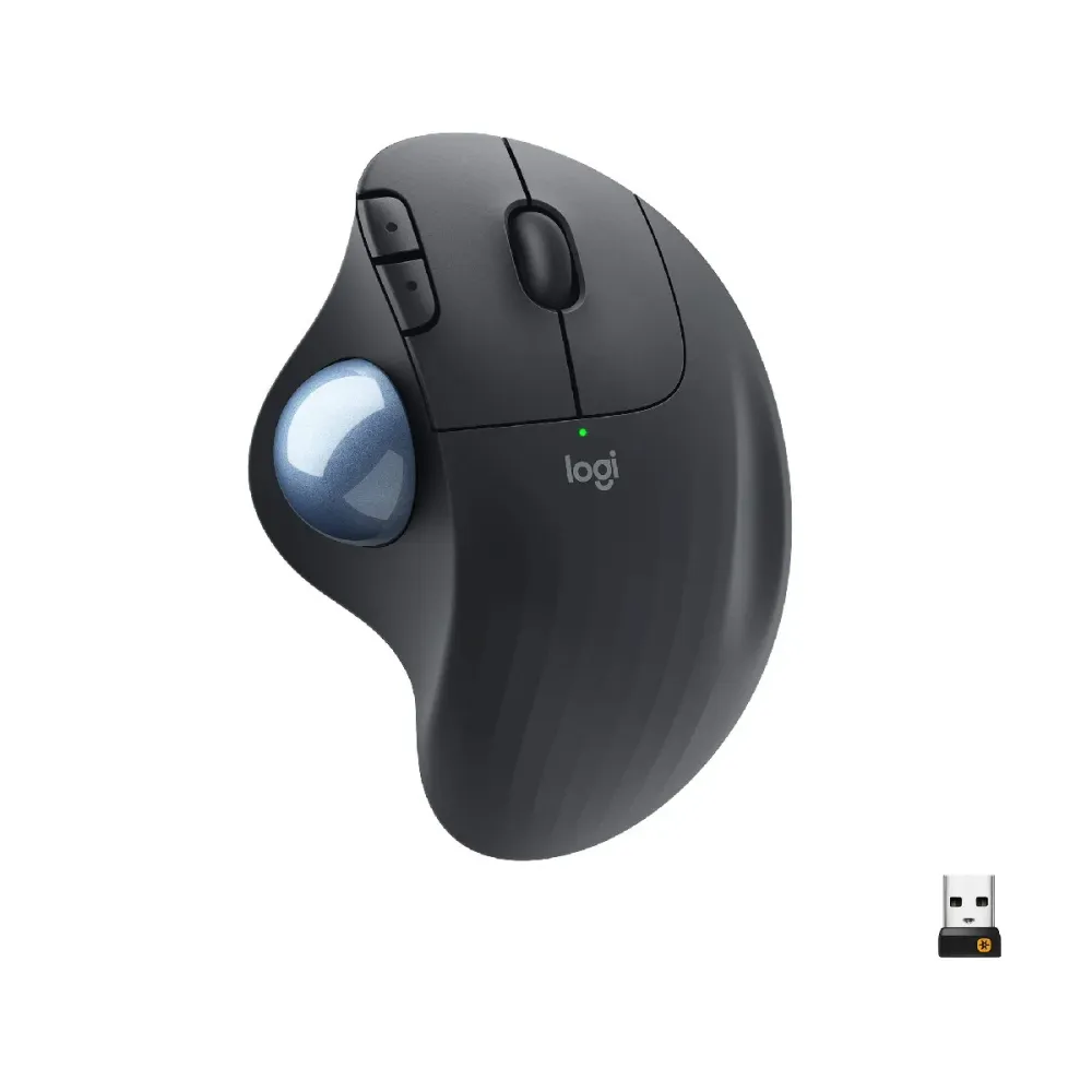 Rato Logitech ERGO M575 Trackball 2000 DPI Grafite