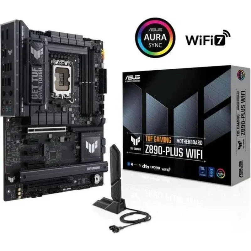 Motherboard ASUS TUF GAMING Z890-PLUS WIFI Intel Z890 LGA1851 DDR5 ATX WiFi 7 Thunderbolt 4