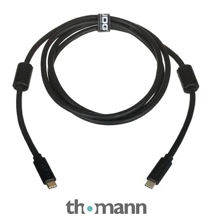UDG Ultimate Cable USB 3.2 C-C BL