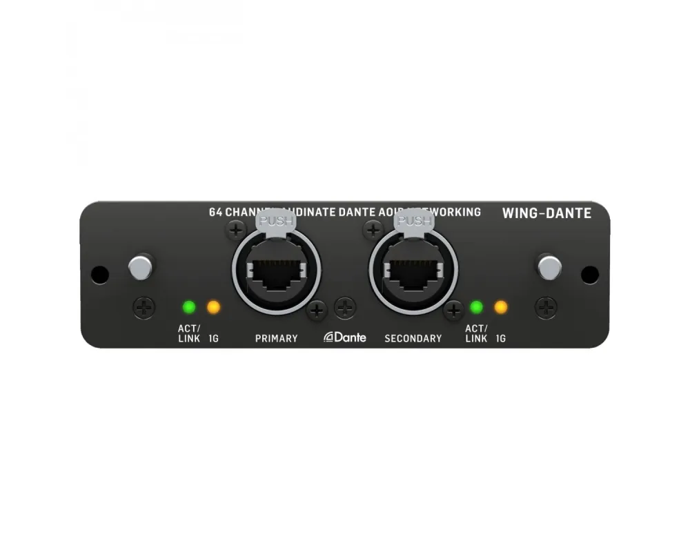 Behringer Wing-Dante
