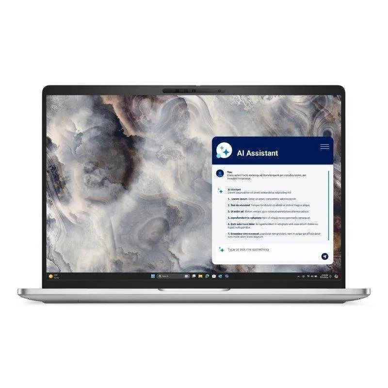 Portátil Dell Pro 16 Plus PB16250 de 16" com processador Intel Core Ultra 5 235U, 16 GB de RAM, Windows 11 Pro, SSD de 512 GB, placa gráfica Intel e ecrã IPS Full HD+.