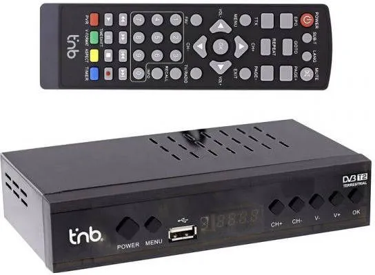 Descodificador TV TDT2 T'NB TVBOX1TNT2