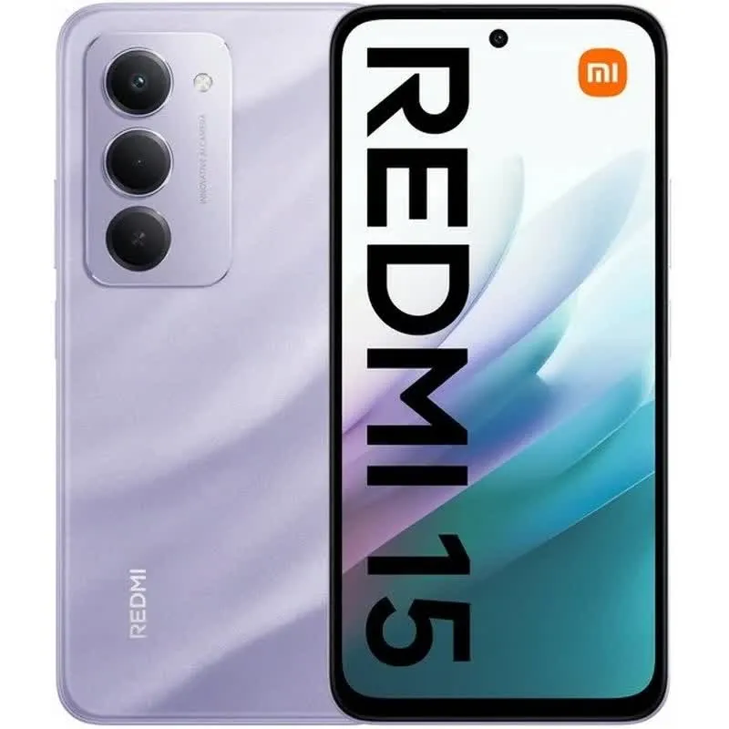 Smartphone Xiaomi Redmi 15 4G 6GB/128GB Dual SIM (Sandy Purple)