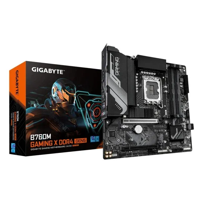 Motherboard GIGABYTE B760M GAMING X B760 LGA1700 DDR4 Micro ATX PCIe 5.0 2.5GbE M.2 RGB