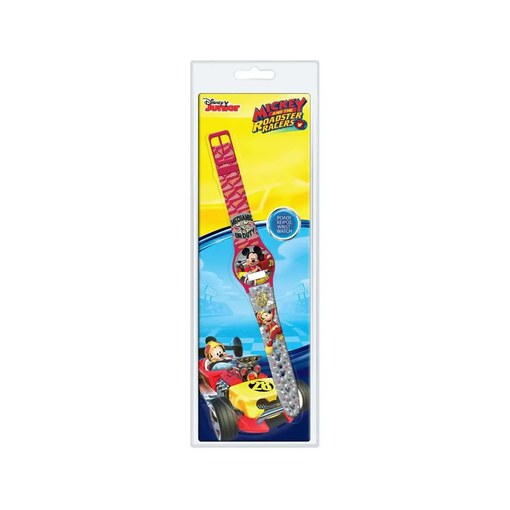 Relógio de Criança Disney Mickey Mouse Roadster Racers