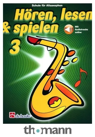 De Haske Hören Lesen Schule 3 Alto Sax