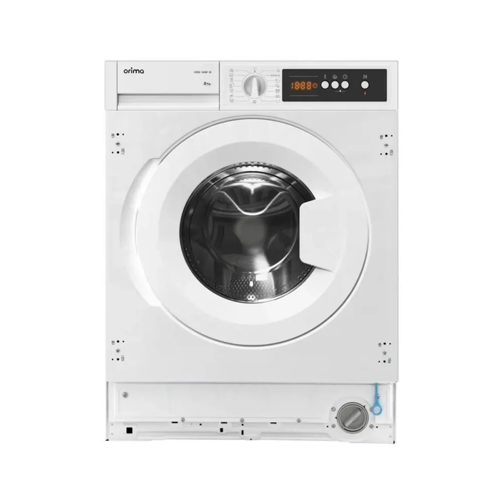 Máquina de Lavar Roupa Orima ORM14081BI 8Kg 1400 RPM Branco