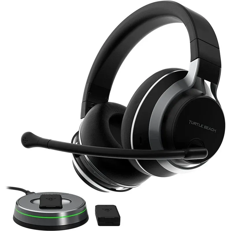 Turtle Beach Stealth Pro Versão Xbox Headset Gaming Sem Fios com Cancelamento de Ruído