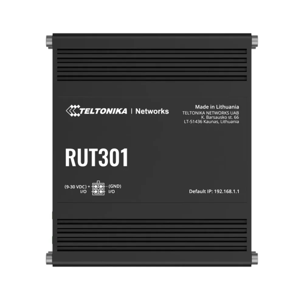Router industrial RUT301 5x RJ45 10/100 Mbps - TK-RUT301