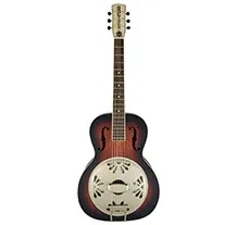 Resonator Gretsch G9241 Alligator Biscuit RN SB 2-Colour Sunburst
