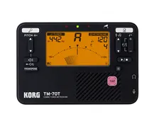 Afinador metrónomo Korg TM-70T Black