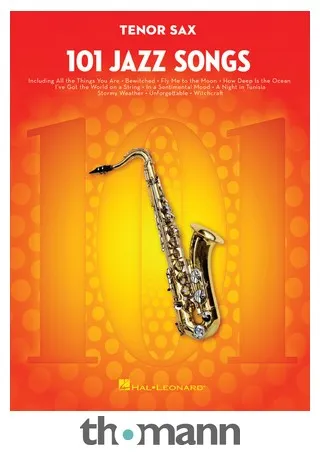 Hal Leonard 101 Jazz Songs for Tenor Sax