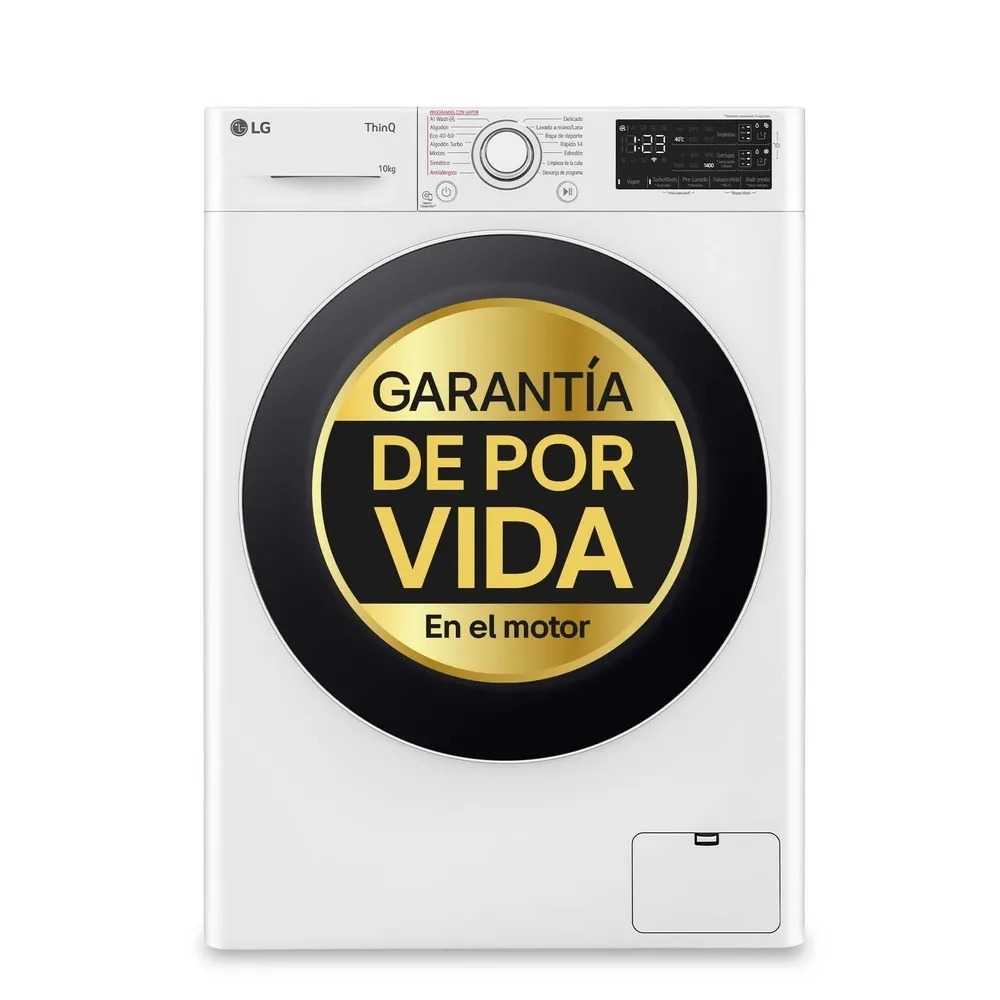 Máquina de Lavar Roupa Lg F4wr5510a0w 10kg 1400rpm Classe a