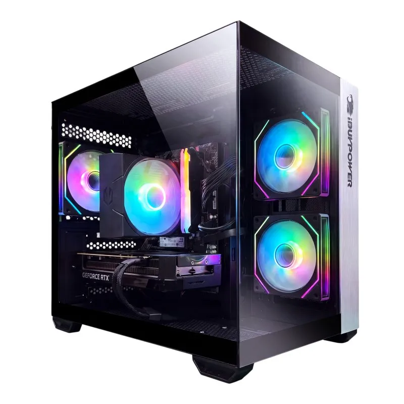 Desktop IBUYPOWER Fighter Recon Lite AMD Ryzen 5 8400F 16GB 1TB SSD RTX 5070 Windows 11 Pro Wi-Fi