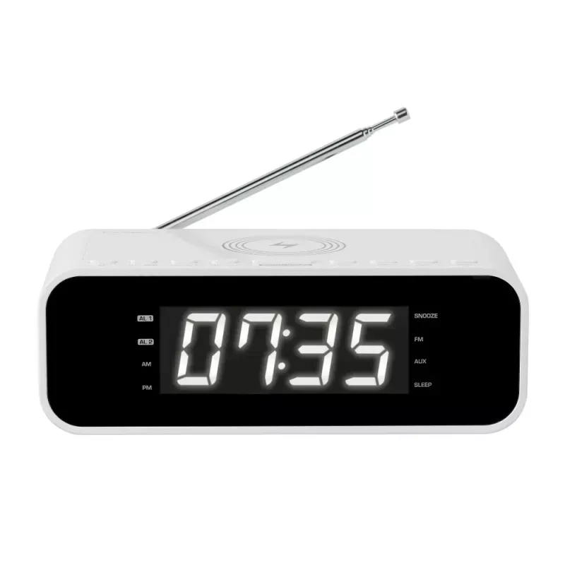 THOMSON RÁDIO RELÓGIO COM CARREGADOR SEM FIOS CR221I