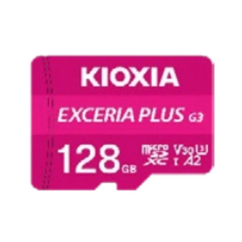 Cartão MicroSD Kioxia EXCERIA G3 128GB UHS-I U3 V30 A2