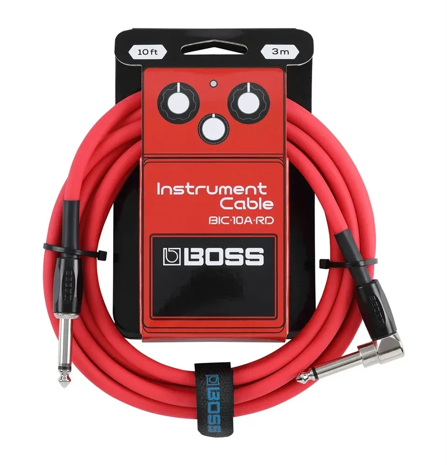 Cabo para Instrumento Boss BIC-10A-RD Red 3mt